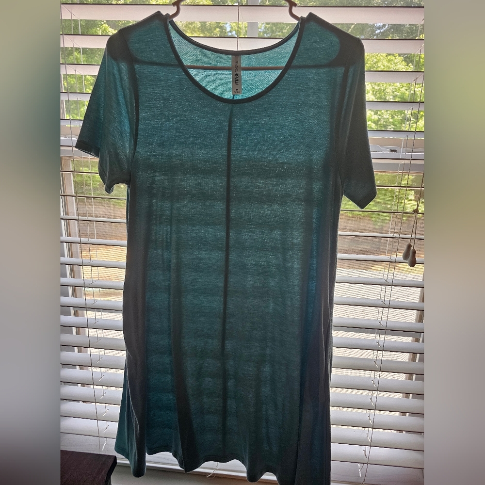 Zenana t shirt dress with pockets
